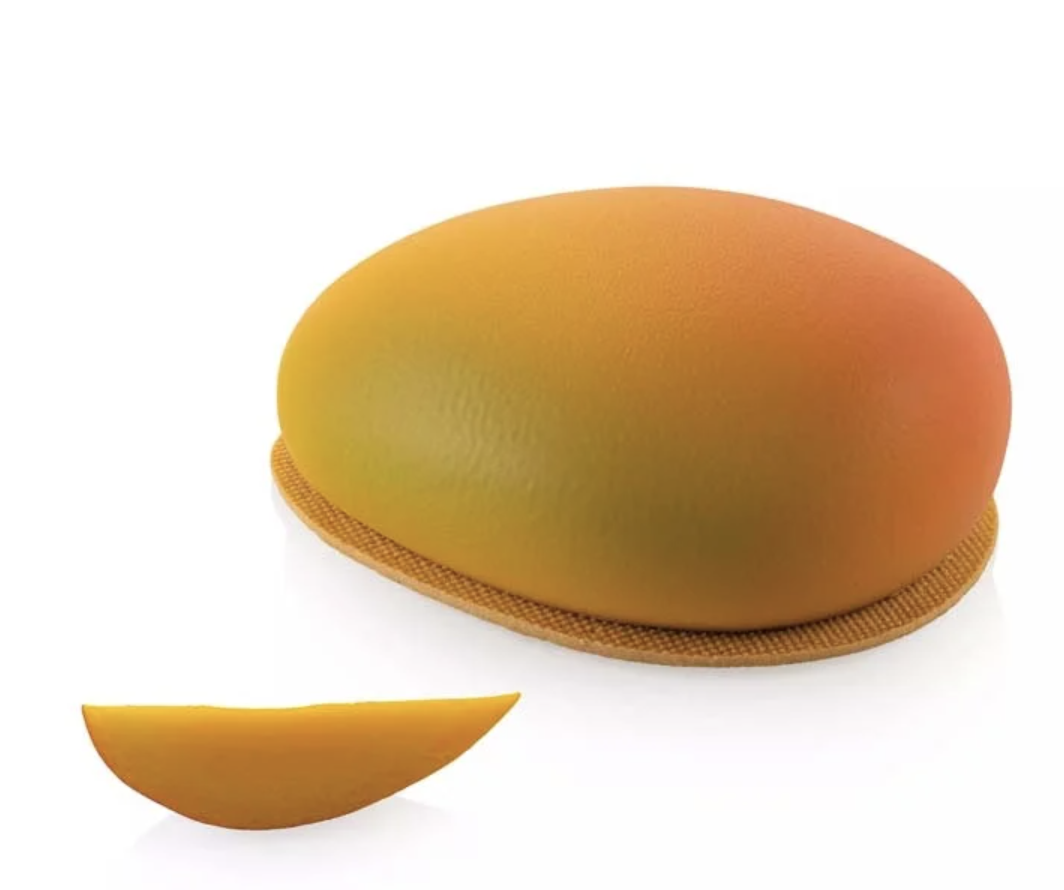Forma silicon Mango + decupator, 15.5 x 11.4 x H 5.8 cm Silikomart