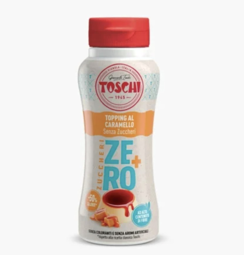 Topping cu gust de Caramel ZERO, 200g ZRL086 Toschi