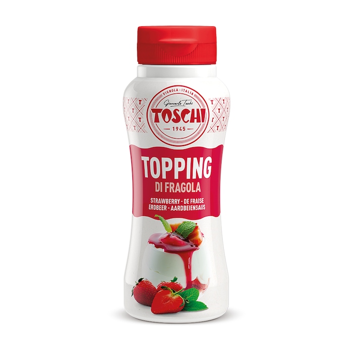 Topping cu gust de Capsuni, 200g RL080 Toschi