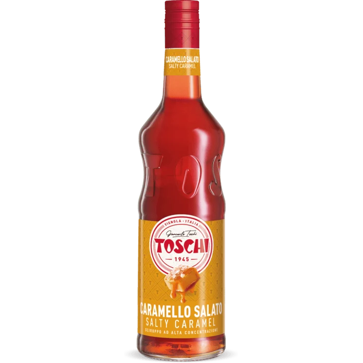 Sirop cocktail Caramel sarat, 1L P75 Toschi