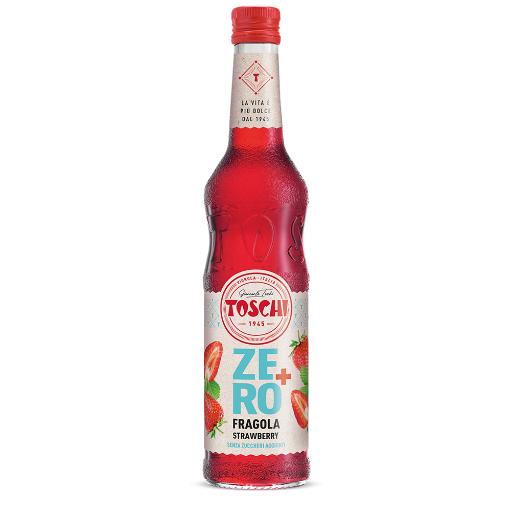 Sirop cocktail Capsuna  ZERO+, 560ml ZT04 Toschi
