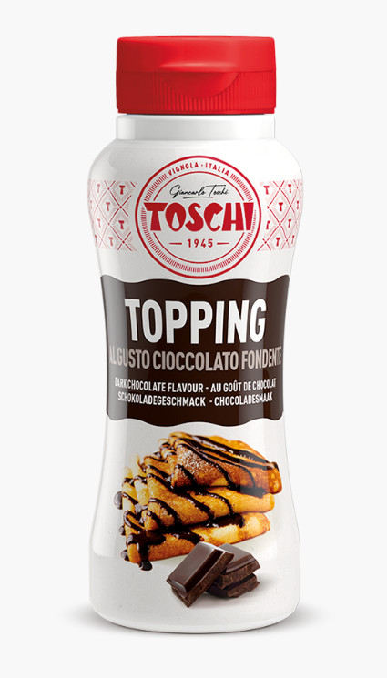 Topping cu gust de Ciocolata neagra, 200g RL072 Toschi