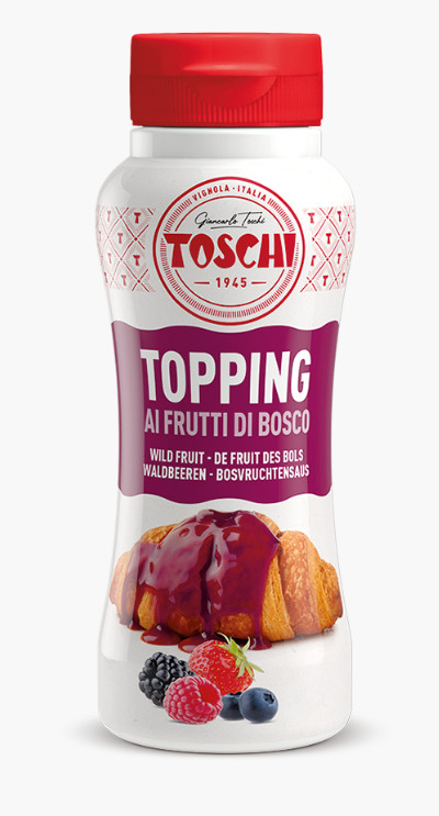 Topping cu gust de Fructe de padure, 200g RL082 Toschi