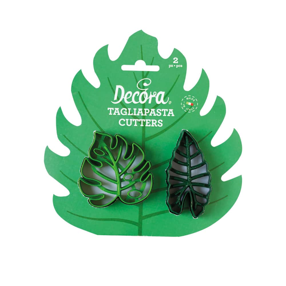 Decupatoare pentru biscuiti Frunze tropicale, set 2 buc. 0255236 Decora