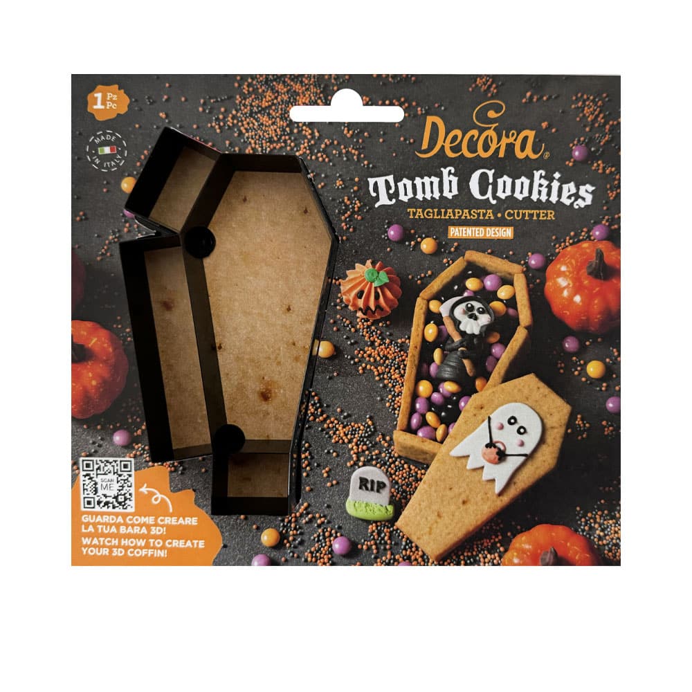 Decupator din plastic, Coffin Cookie 3D, 0255229 Decora