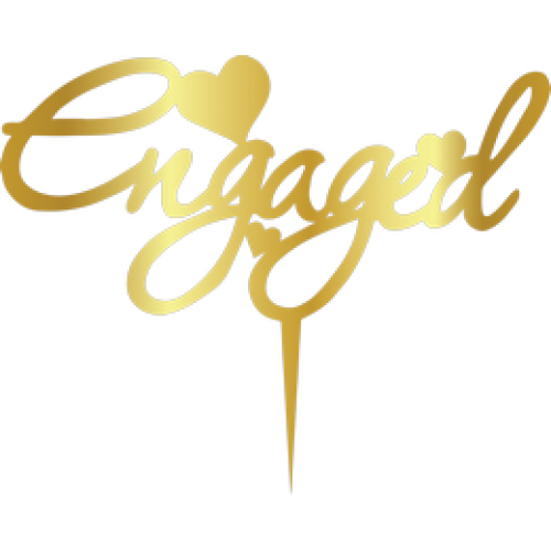 Topper - Engaged /Golden 140 mm 14019 CSL