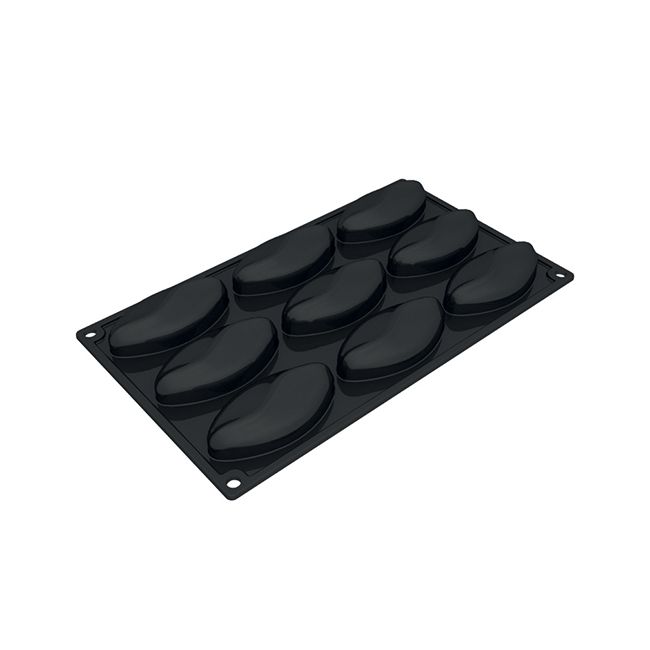 Forma silicon 3D Pavoflex SHELL Fusto 300 x 175 mm - 9 cavitati 86 x 41 x h 22 mm Pavoni