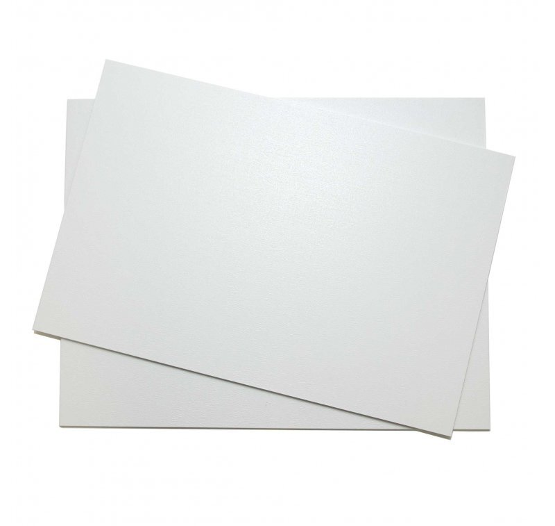 Platou tort dreptunghi 2 fete ALB/KRAFT 9x5 cm 3 mm TRK