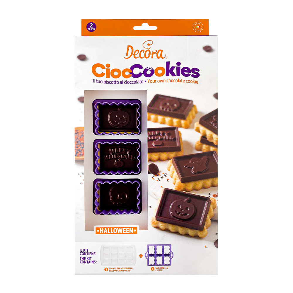 Decupatoare Plastic Halloween - Decor Biscuiti, 6 x 4.3 x H 2.2 cm, 2 buc 0255158 DER