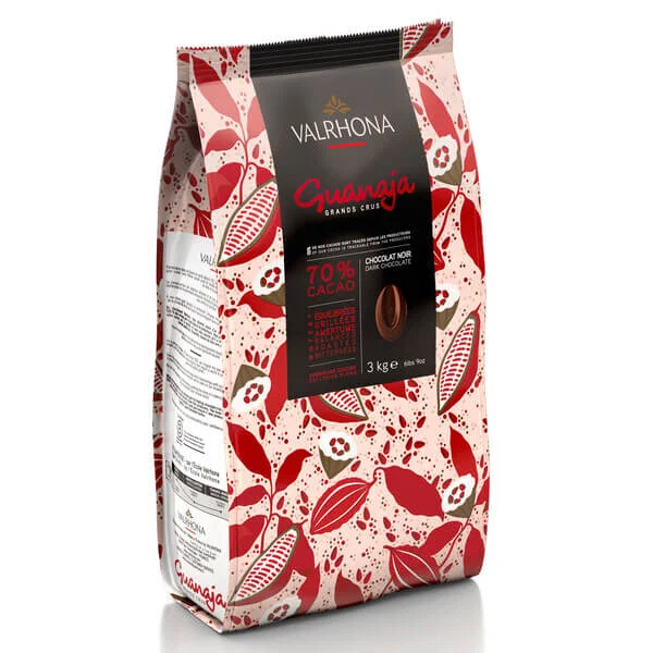 Ciocolata neagra 70% GUANAJA, 3 KG, Valrhona