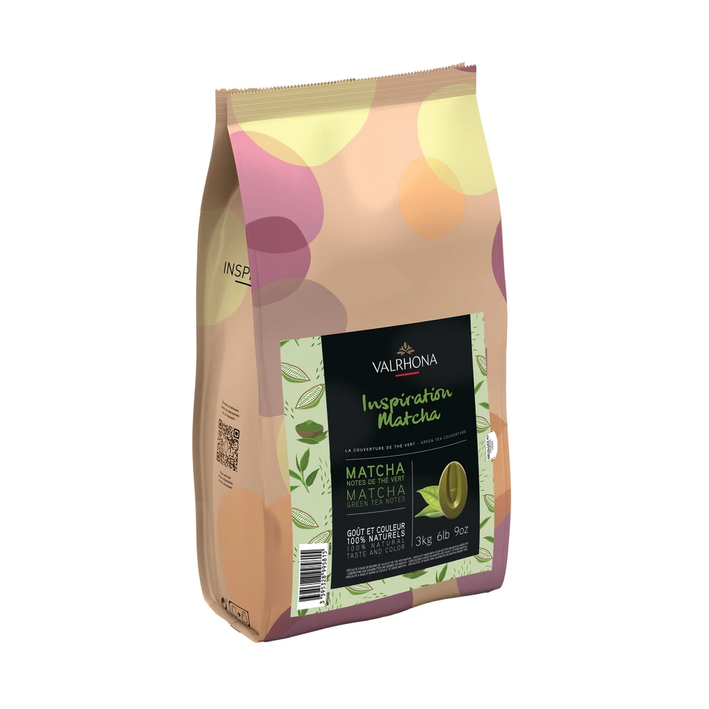 Ciocolata matcha INSPIRATION, 3 kg Valrhona
