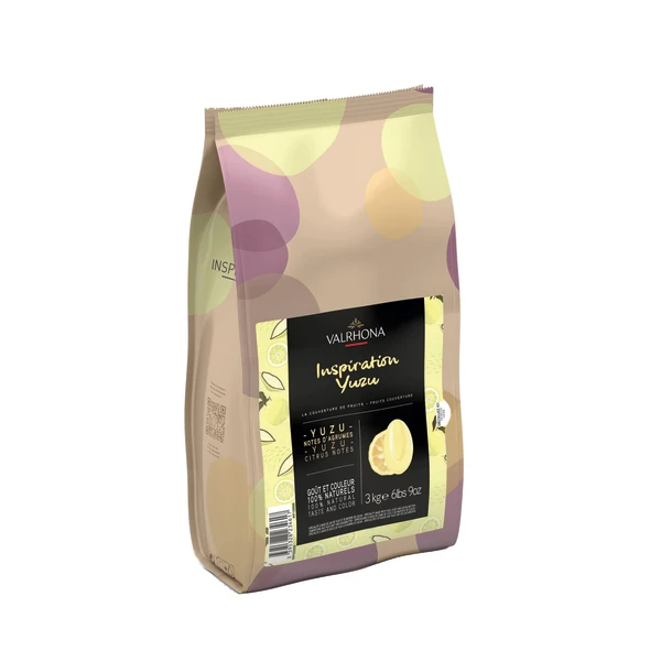 Ciocolata yuzu INSPIRATION, 3 kg Valrhona
