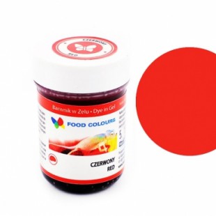 Colorant alimentar in gel rosu 35g WSG-024 FC
