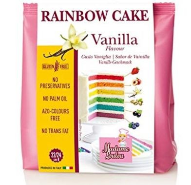Premix RAINBOW CAKE MIX VANILLA 100g ML8051 MADAM