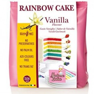 Premix RAINBOW CAKE MIX VANILLA 100g ML8051 MADAM