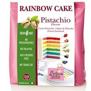 Premix RAINBOW CAKE MIX PISTACHO 100g ML8052 MADAM