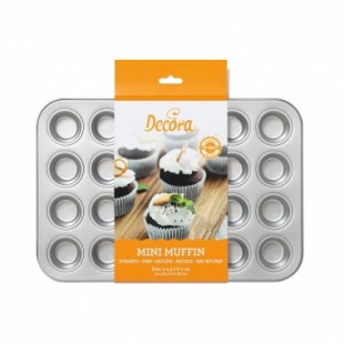 Forma de copt mini muffin 24 cups 38,5 x 26 x 2 H cm 0070035 DER