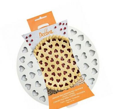 Decupator Hearts Crust 30cm 0215801 DER