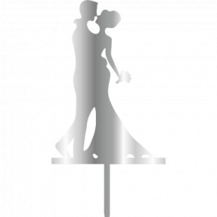 Topper - Bride&Groom 196x100 mm 14057 CSL