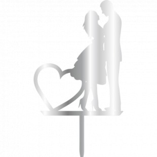 Topper - Woman&Man Heart 110x200 mm 14058 CSL