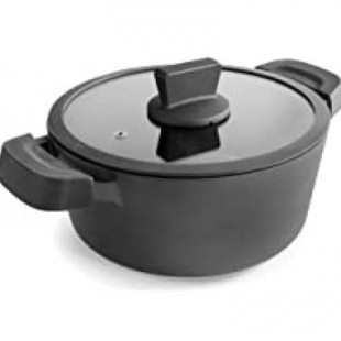 Cratita cu capac TITANIUM PRO CAST ALUMINIUM d 28 cm Vol. 6,6 L 27528_LAC