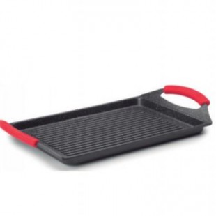 Placa grill CAST ALUM. ECO-PIEDRA 34X26 cm 24134_LAC