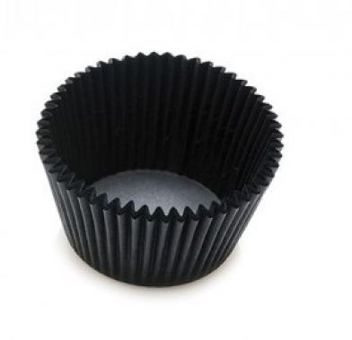 Chese Hartie Negru 5.5 x H 4.5 cm, 60 buc 0339644 DER