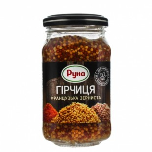 RUNA Mustar Frantsuscaia zernistaia 210 gr_ SOLI