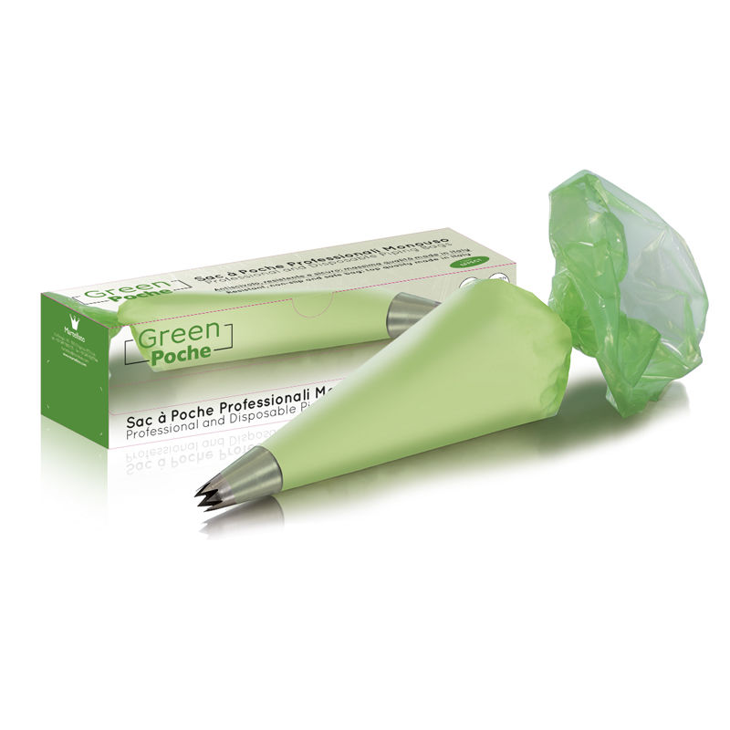 Punga crema polietilena verde H 55 50-1055