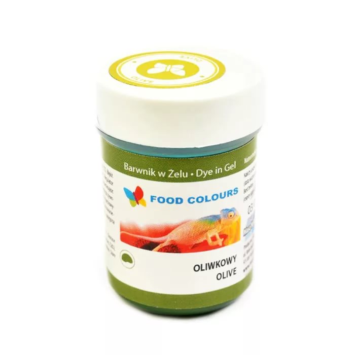 Colorant alimentar in gel verde olive 35g WSG-058 FC