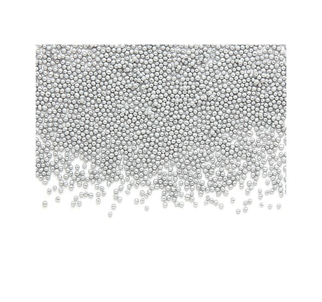 Perle argintii 4mm 200 gr. GPR